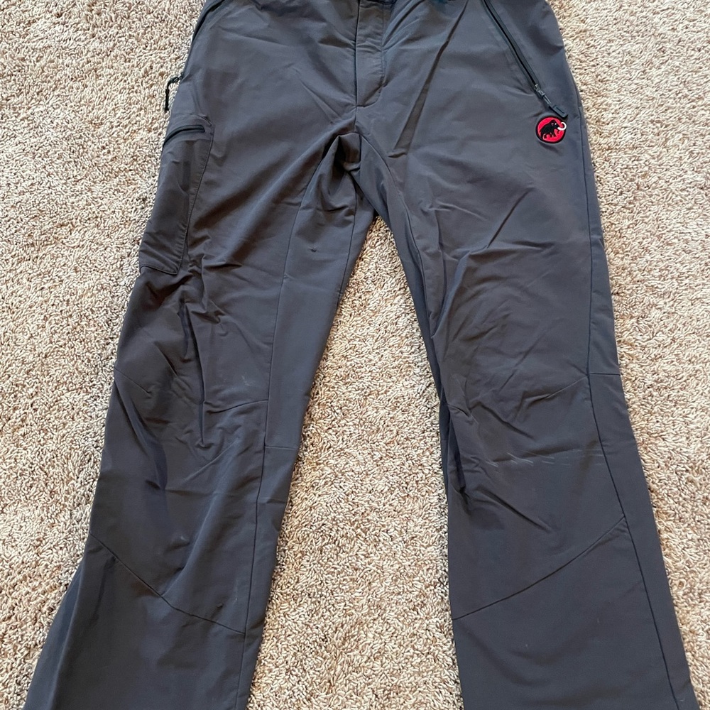 Mammut Dark Gray Softshell Pants